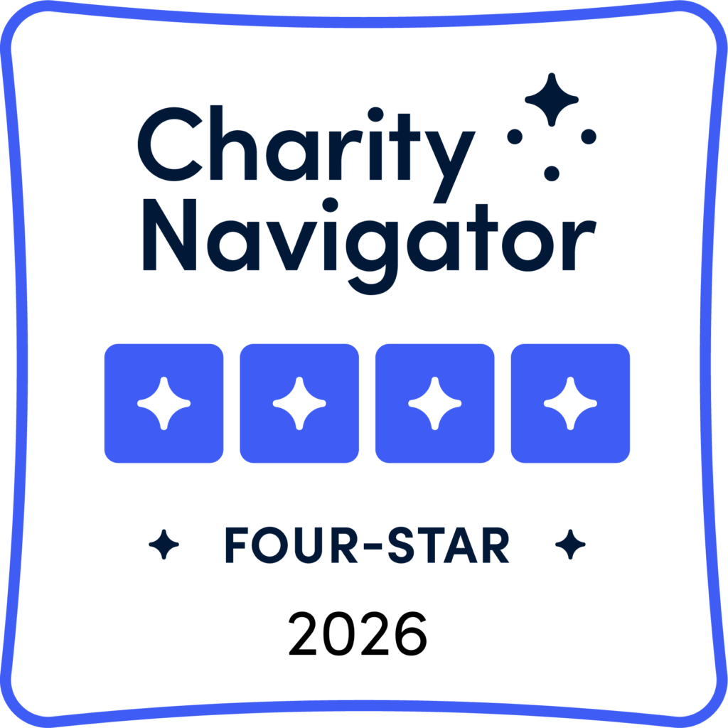 Charity Navigator 4 star rating